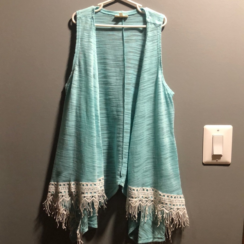 BRAND NEW GIRLS OPEN CARDIGAN SIZE XL! NWOT! SITTING IN CLOSET NEVER WORN!